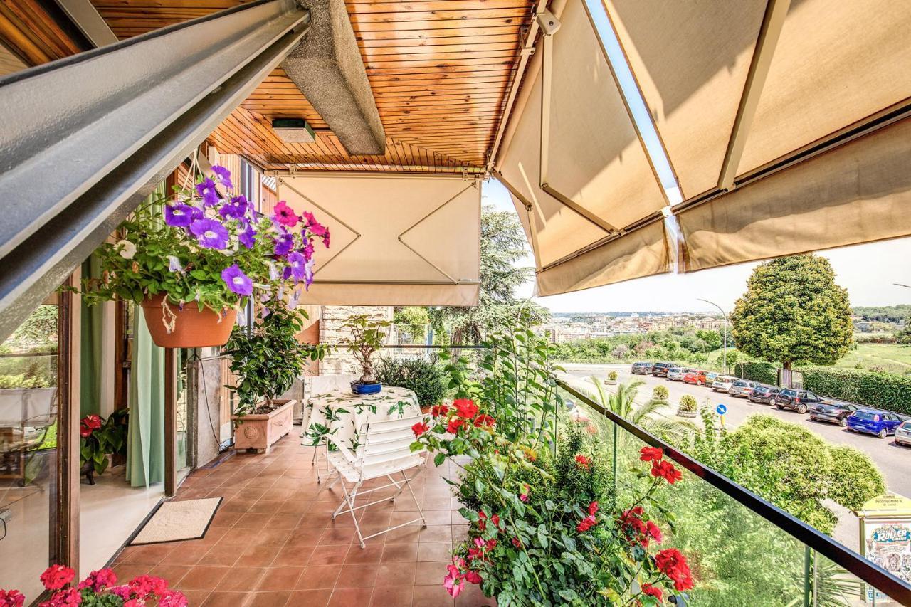 Terrazza Piccolomini: Elegant Apartment Stunning View Over Rome/St Peter'S Dome Ngoại thất bức ảnh
